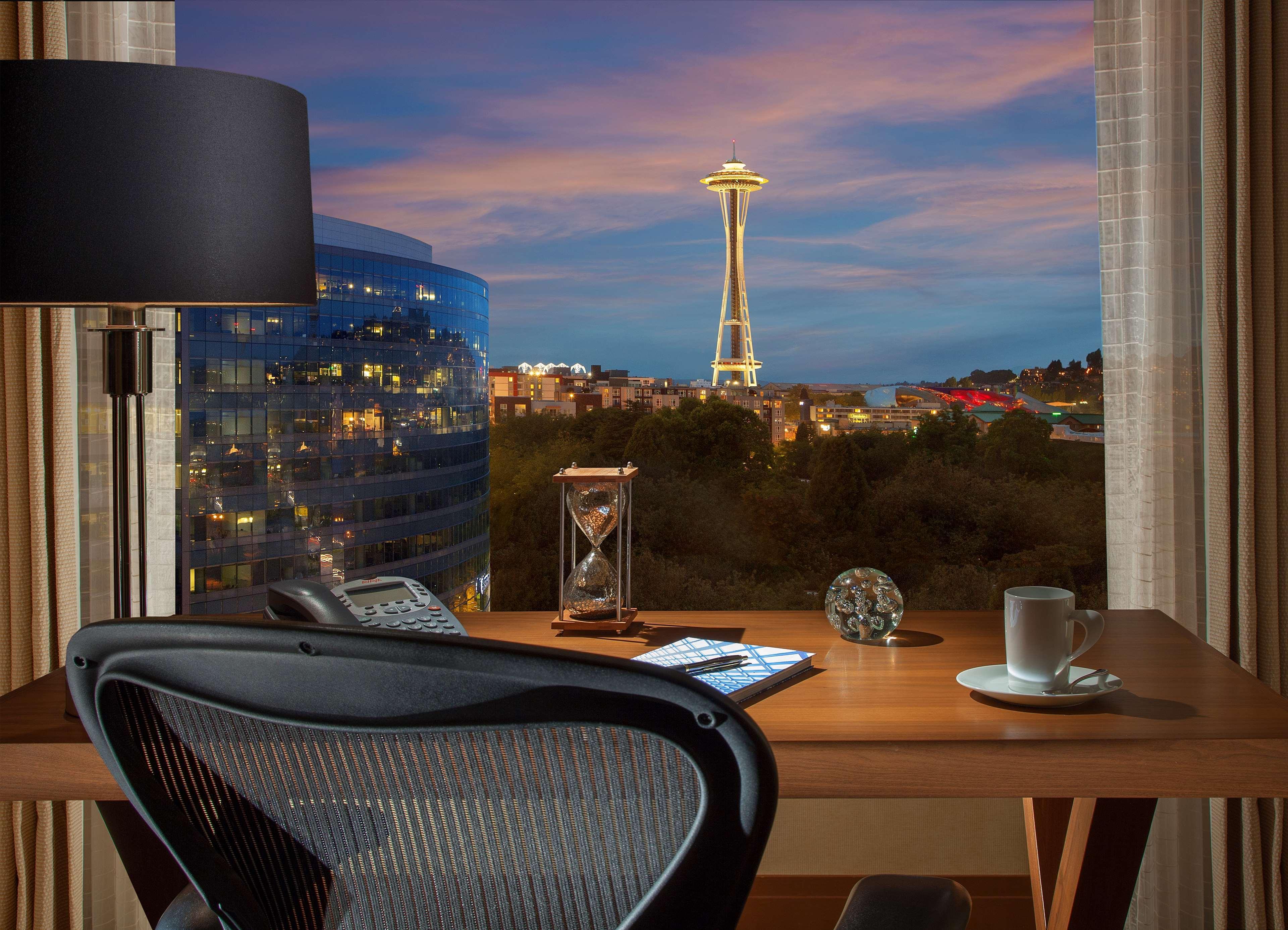1 Hotel Seattle Exterior photo View from a guest room